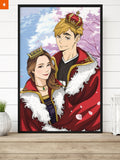 Fandomaniax - Personalized The King 3D Transition Canvas