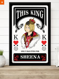 Fandomaniax - Personalized The King 3D Transition Canvas