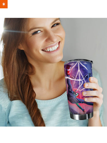 Fandomaniax - Personalized Web Slinger Miles Tumbler