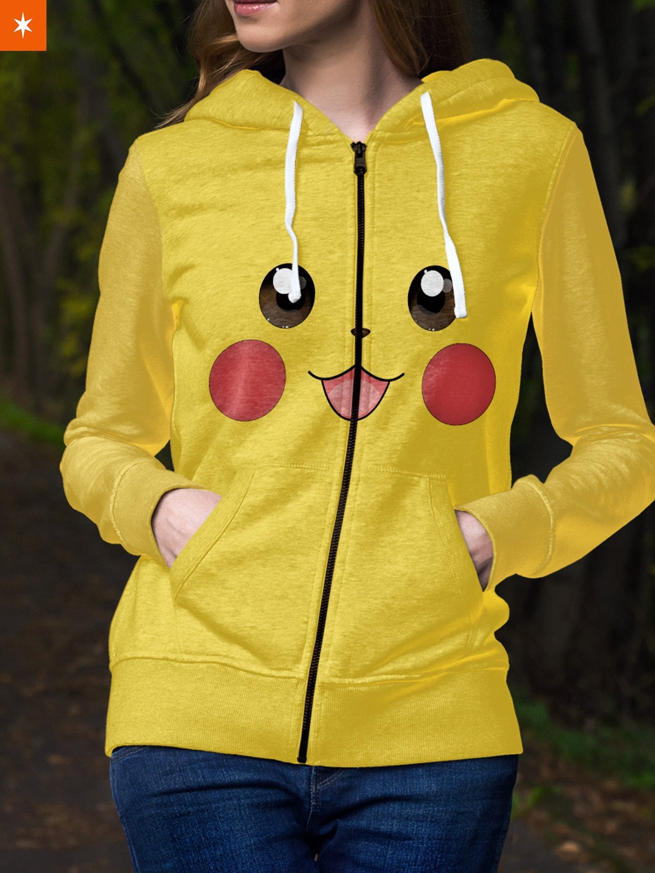 Fandomaniax - Pika Unisex Zipped Hoodie