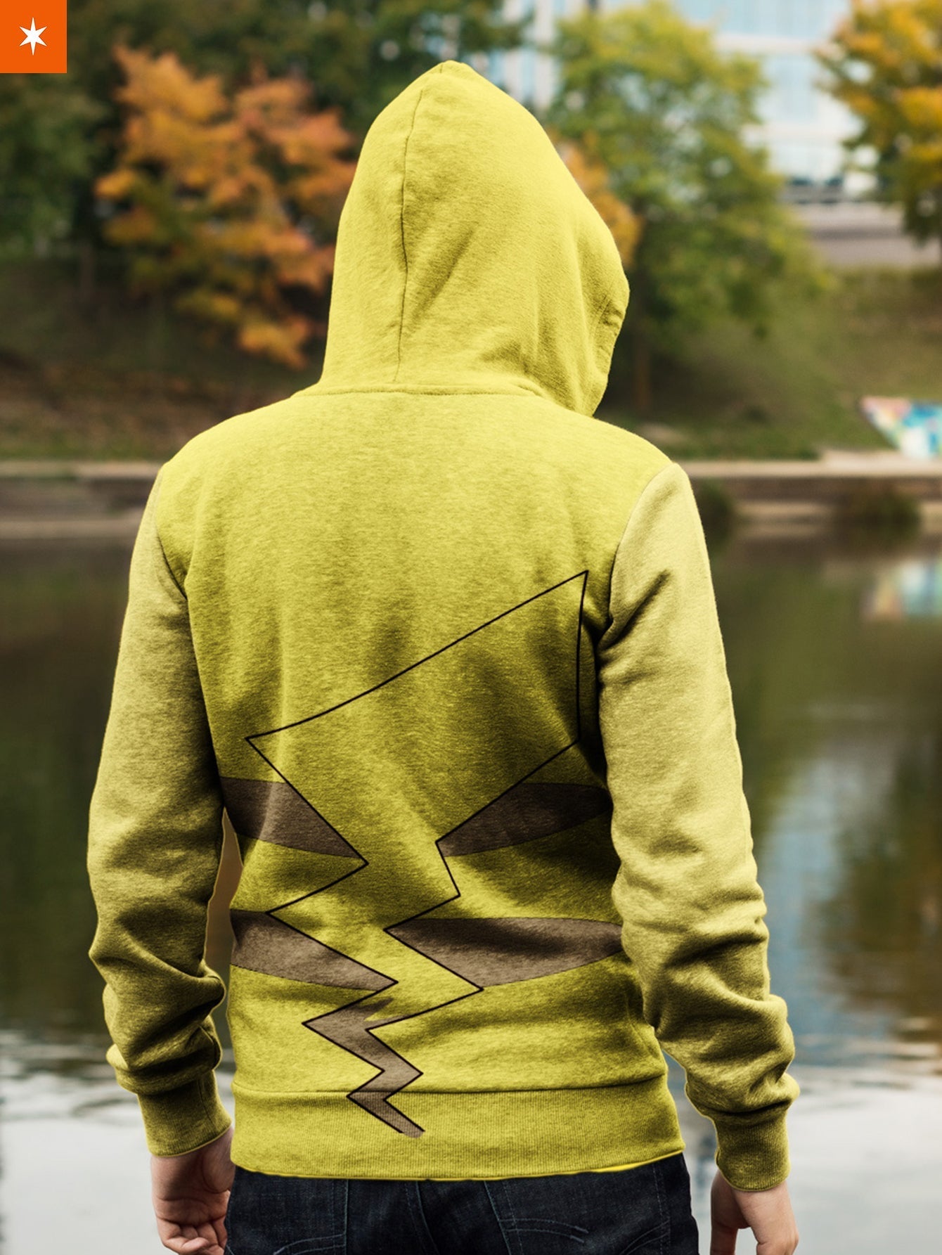 Fandomaniax - Pika Unisex Zipped Hoodie