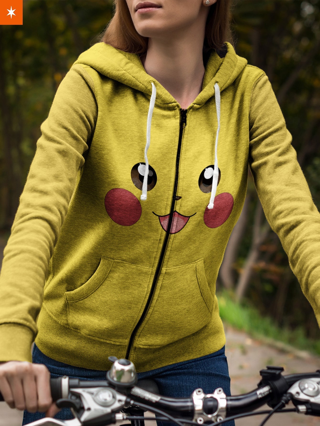 Fandomaniax - Pika Unisex Zipped Hoodie