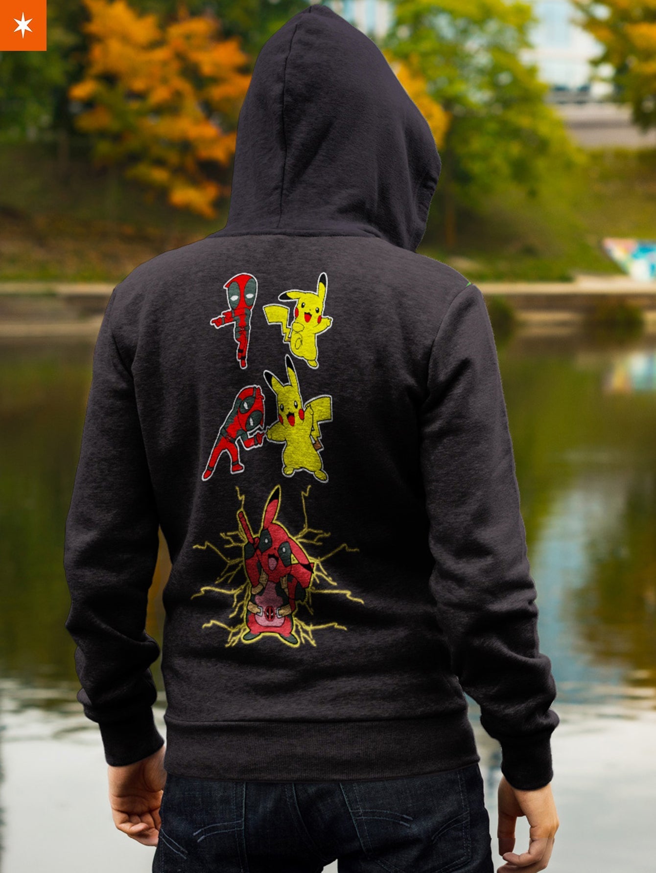 Fandomaniax - Pikapool Fusion Unisex Zipped Hoodie