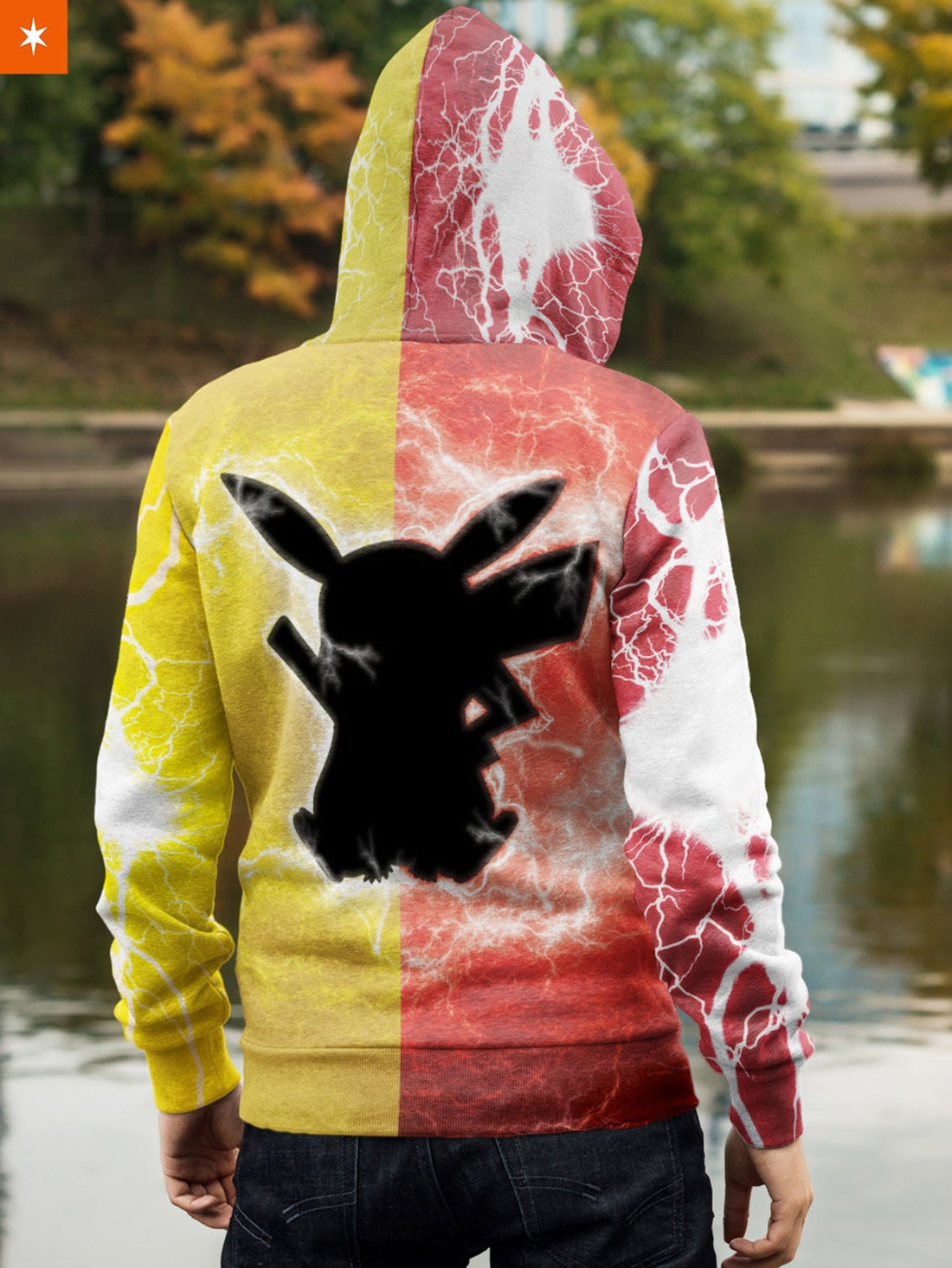 Fandomaniax - Pikapool Union Unisex Zipped Hoodie