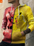 Fandomaniax - Pikapool Union Unisex Zipped Hoodie