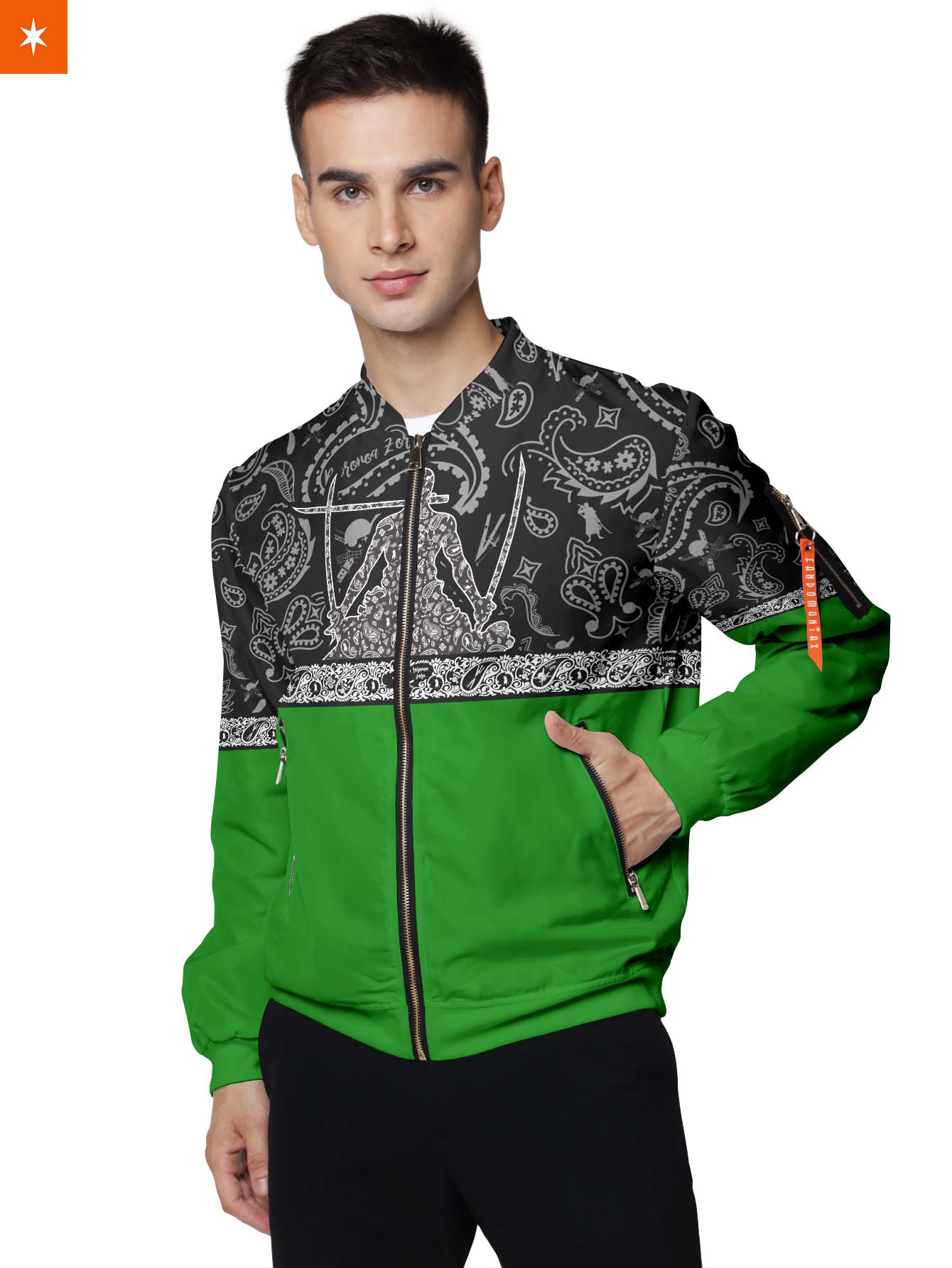 Fandomaniax - Pirate Hunter Paisley Bomber Jacket