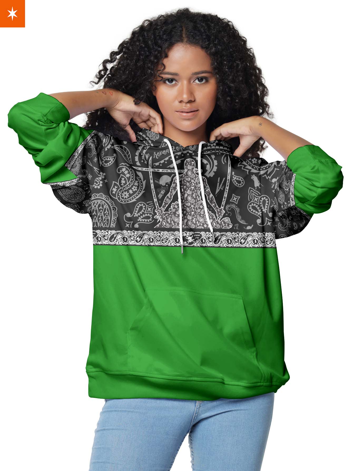 Fandomaniax - Pirate Hunter Paisley Unisex Pullover Hoodie