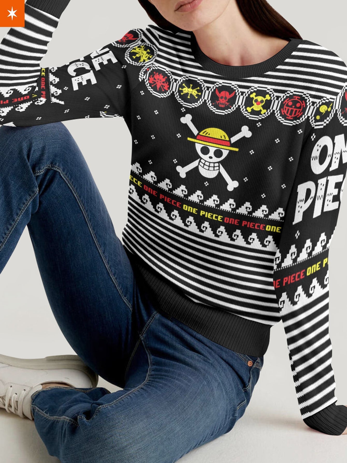 Fandomaniax - Pirate Xmas V2 Unisex Wool Sweater