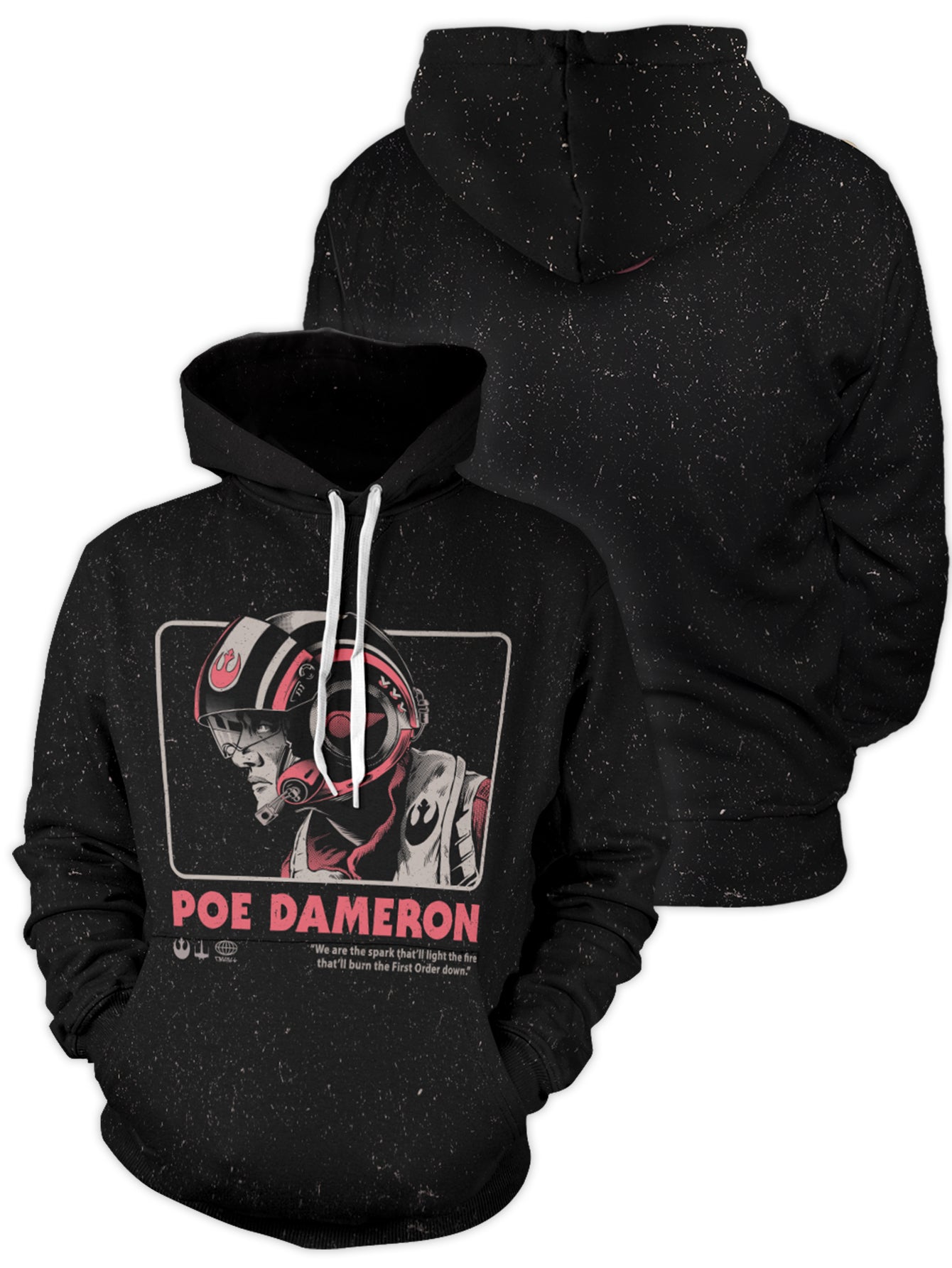 Fandomaniax - Poe Unisex Pullover Hoodie