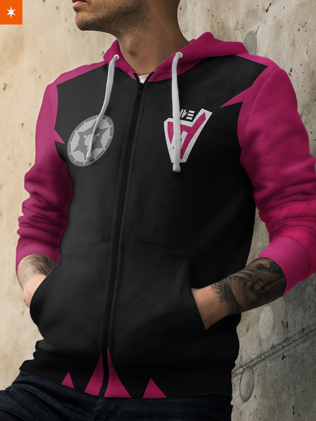 Fandomaniax - [Buy 1 Get 1 SALE] Poke Dark Uniform Unisex Zipped Hoodie