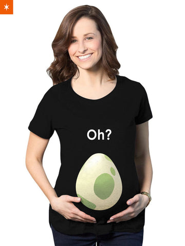 Fandomaniax - Poke Egg Hatching Maternity T-Shirt