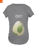 Fandomaniax - Poke Egg Hatching Maternity T-Shirt