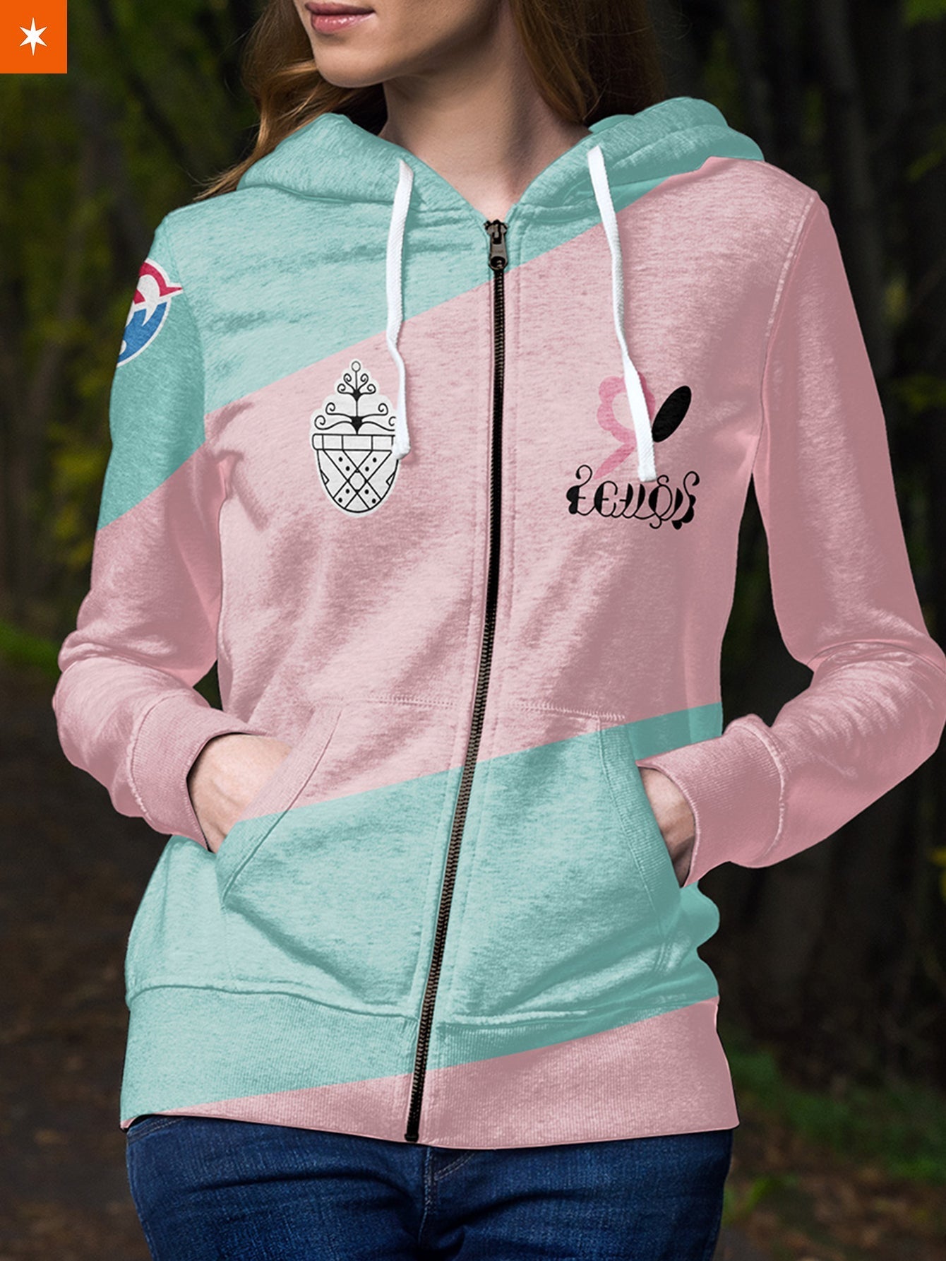 Fandomaniax - [Buy 1 Get 1 SALE] Poke Fairy Uniform Unisex Zipped Hoodie