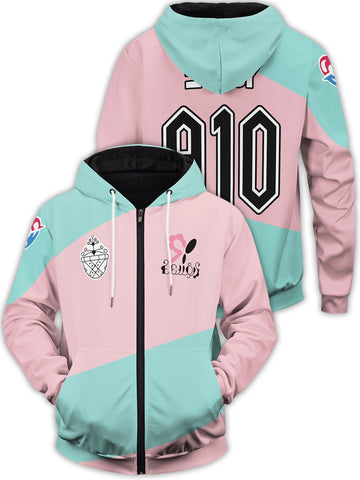 Fandomaniax - [Buy 1 Get 1 SALE] Poke Fairy Uniform Unisex Zipped Hoodie