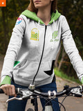 Fandomaniax - [Buy 1 Get 1 SALE] Poke Grass Uniform Unisex Zipped Hoodie