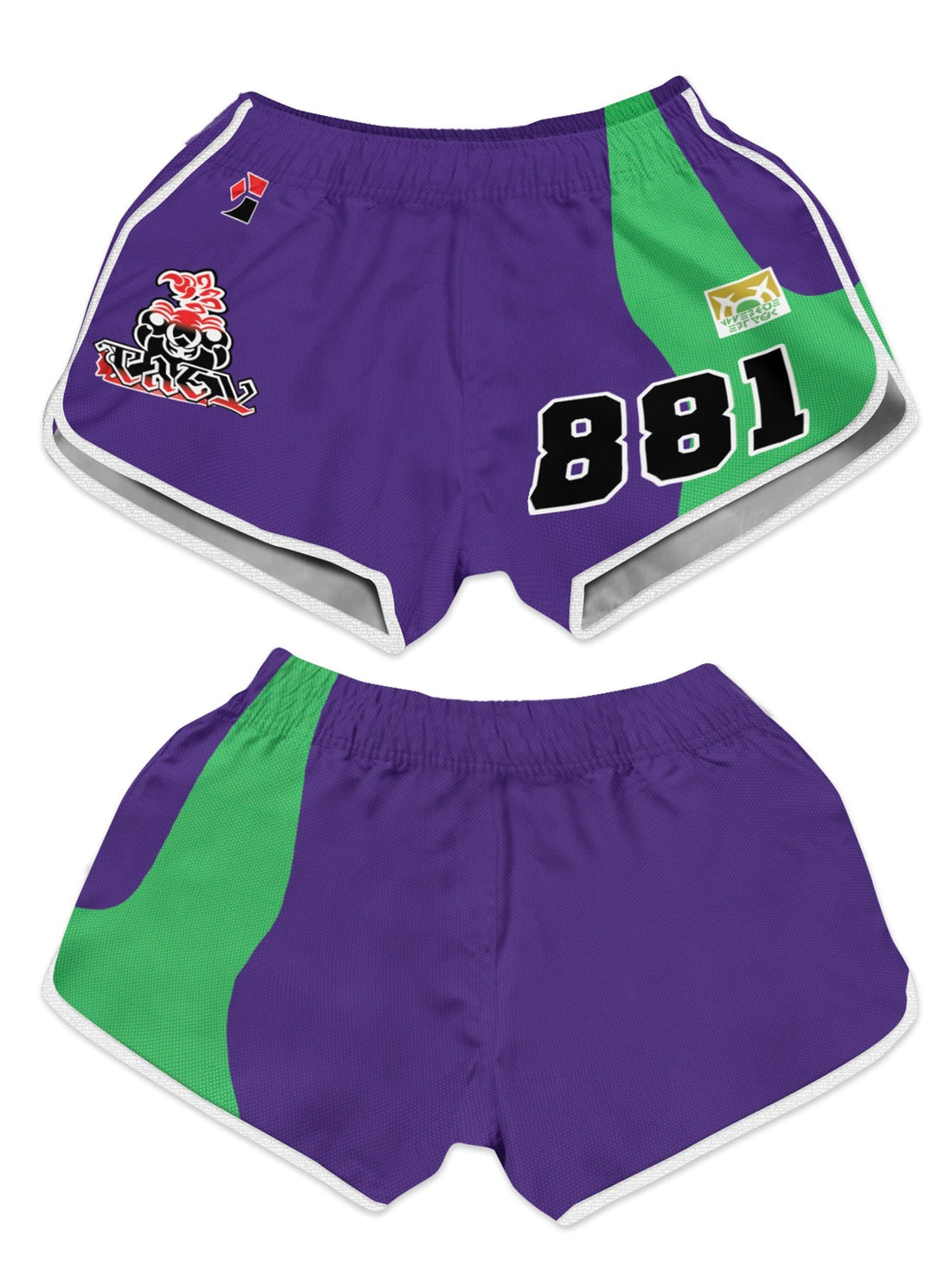 Fandomaniax - [Buy 1 Get 1 SALE] Poke Poison Uniform Women Beach Shorts