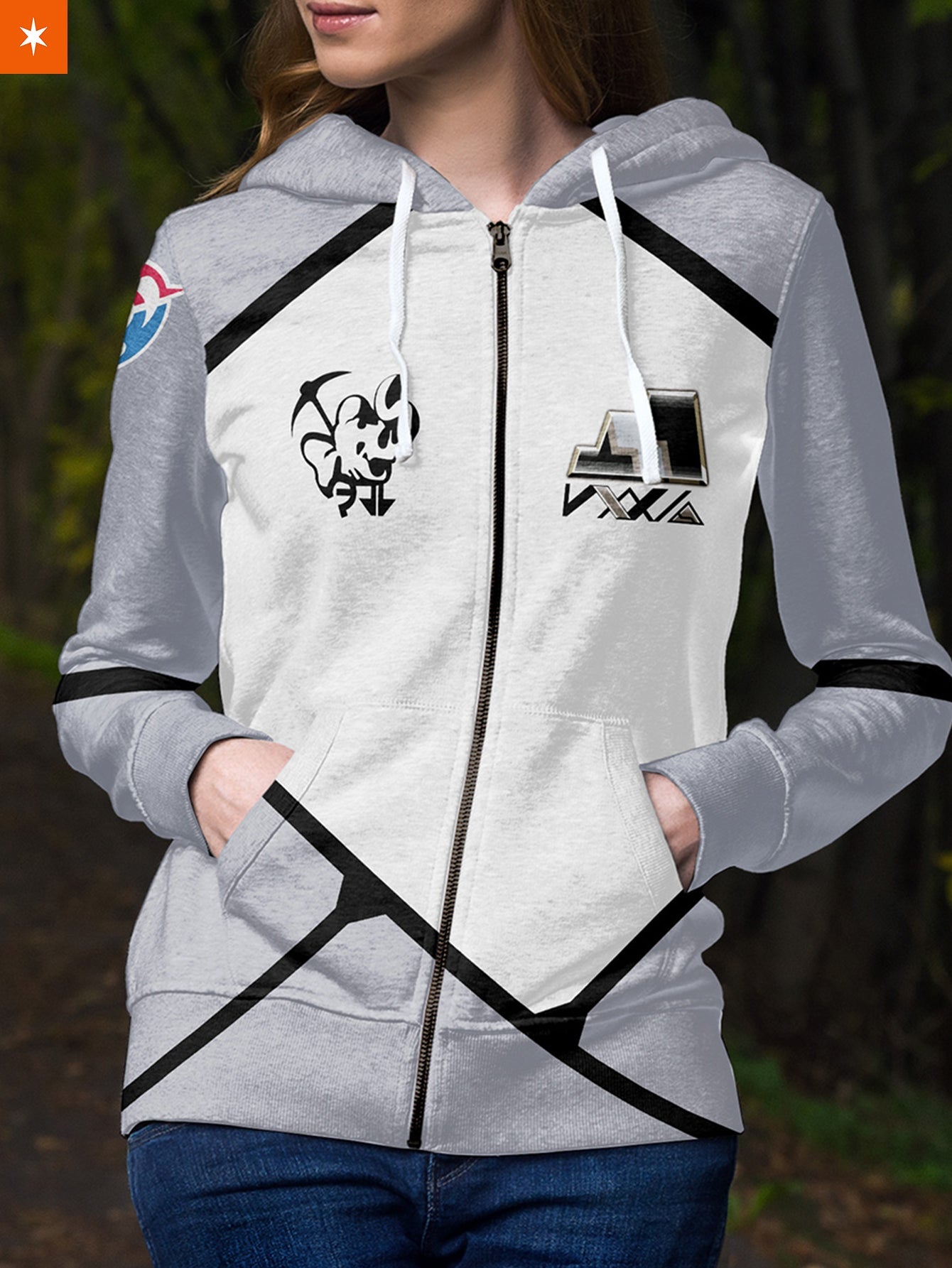 Fandomaniax - [Buy 1 Get 1 SALE] Poke Rock Uniform Unisex Zipped Hoodie