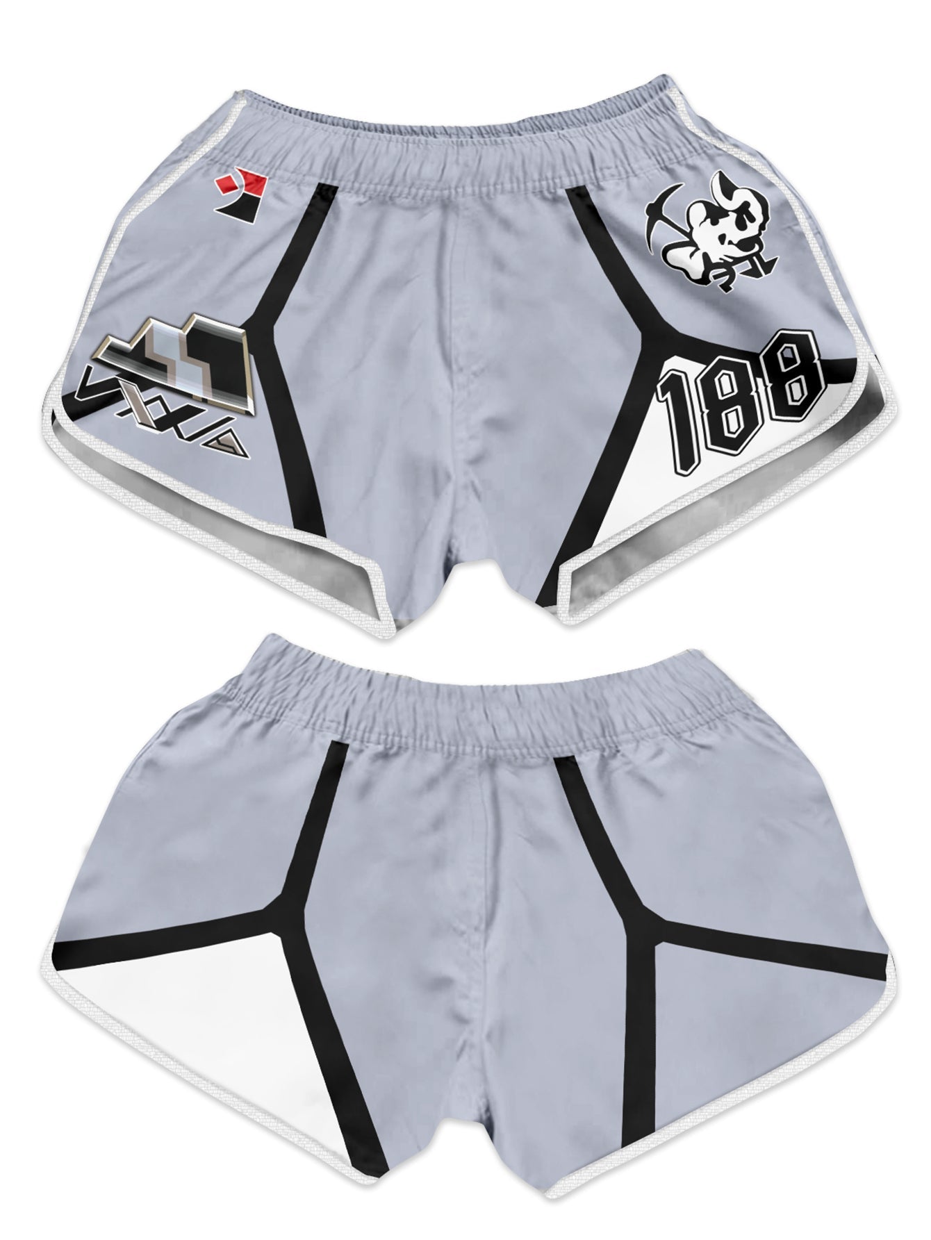 Fandomaniax - [Buy 1 Get 1 SALE] Poke Rock Uniform Women Beach Shorts