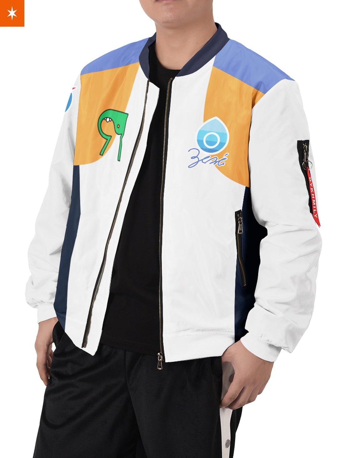 Fandomaniax - [Buy 1 Get 1 SALE] Poke Water Uniform Bomber Jacket