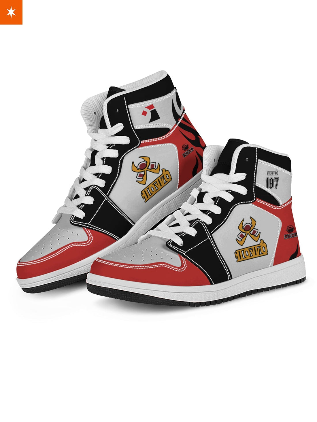 Fandomaniax - [Buy 1 Get 1 SALE] Pokemon Fire Uniform JD Sneakers