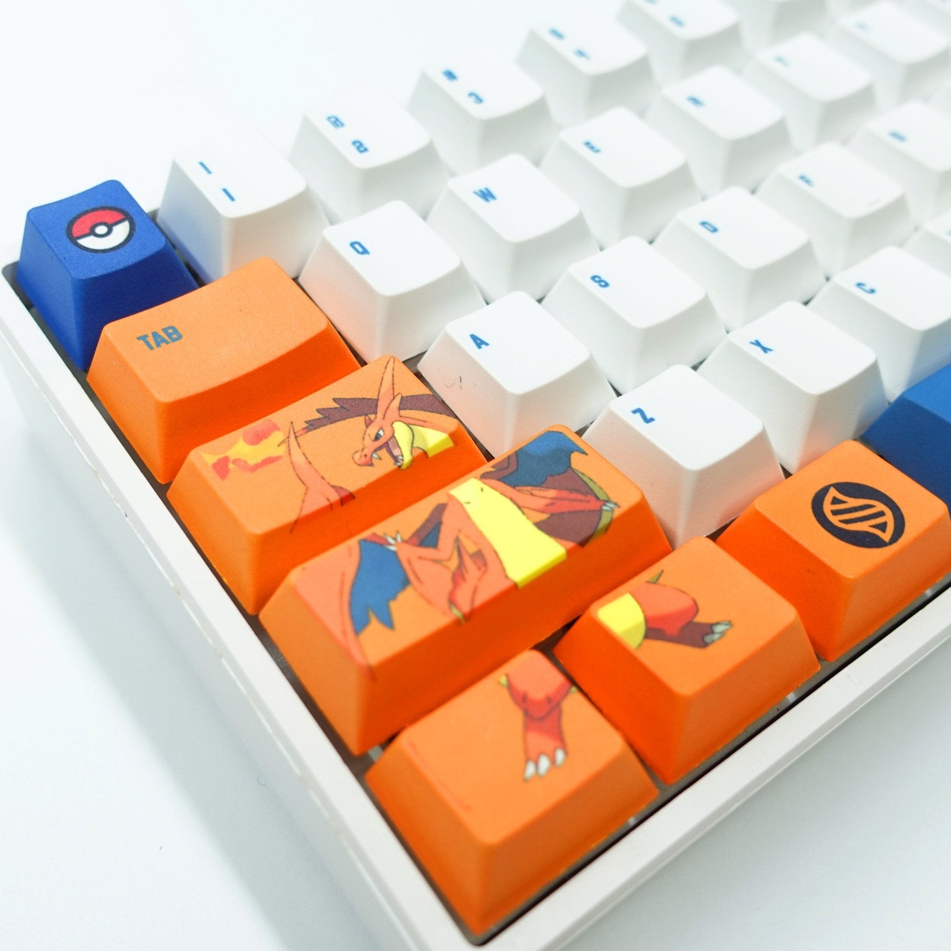 Pokemon Keycaps | Charizard Y Keycaps - Goblintechkeys