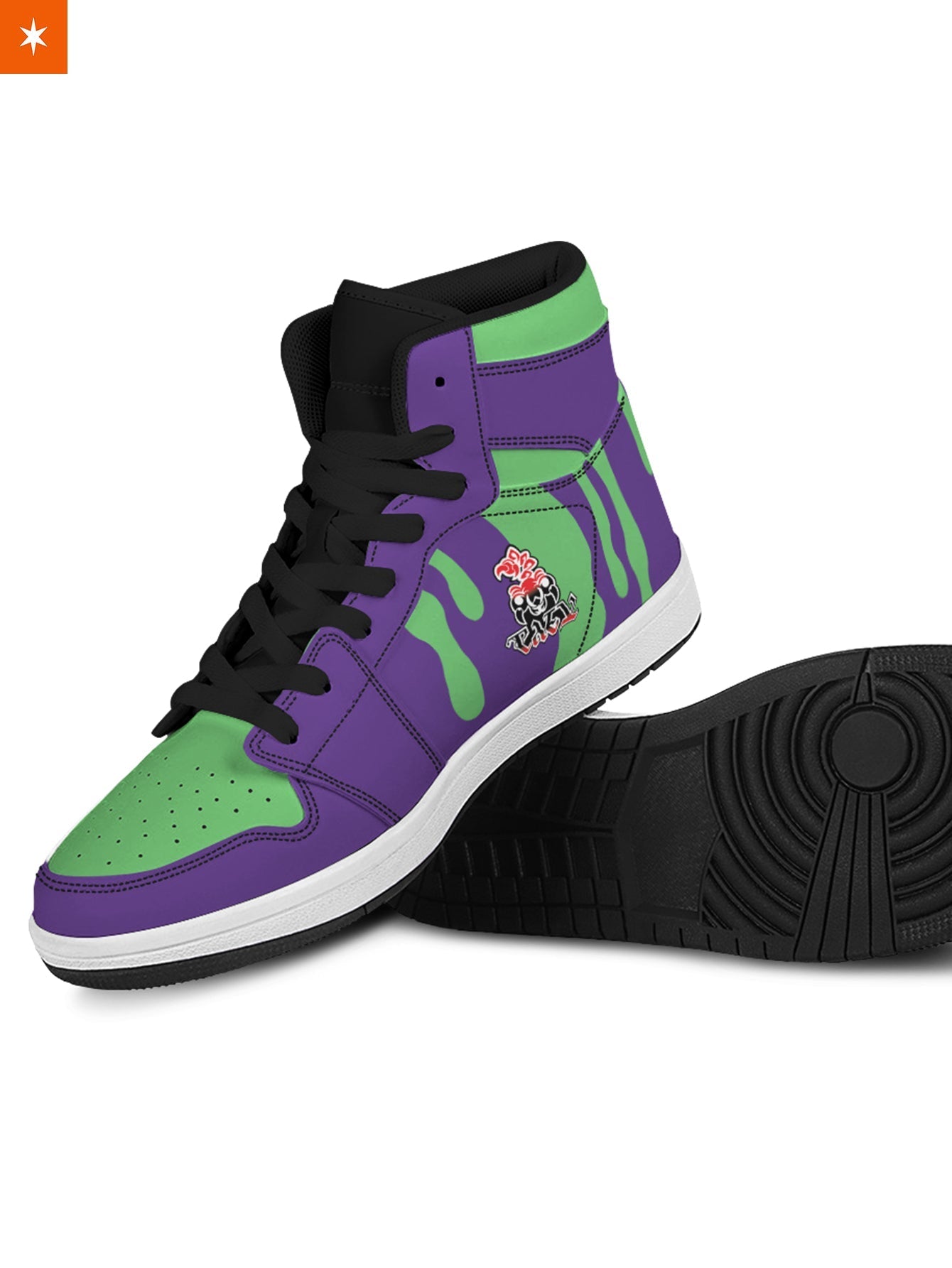 Fandomaniax - [Buy 1 Get 1 SALE] Pokemon Poison Uniform JD Sneakers