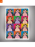 Fandomaniax - Pop Art Porg Throw Blanket