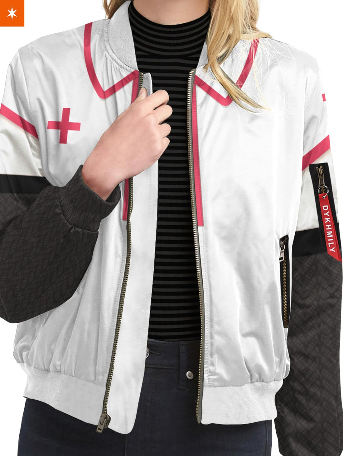 Fandomaniax - Power Nurse Makima Bomber Jacket