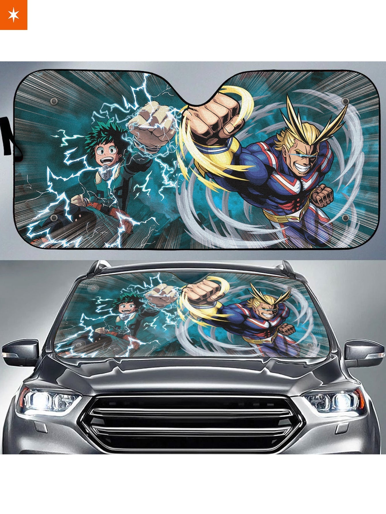 Fandomaniax - Power Punch Auto Sun Shade