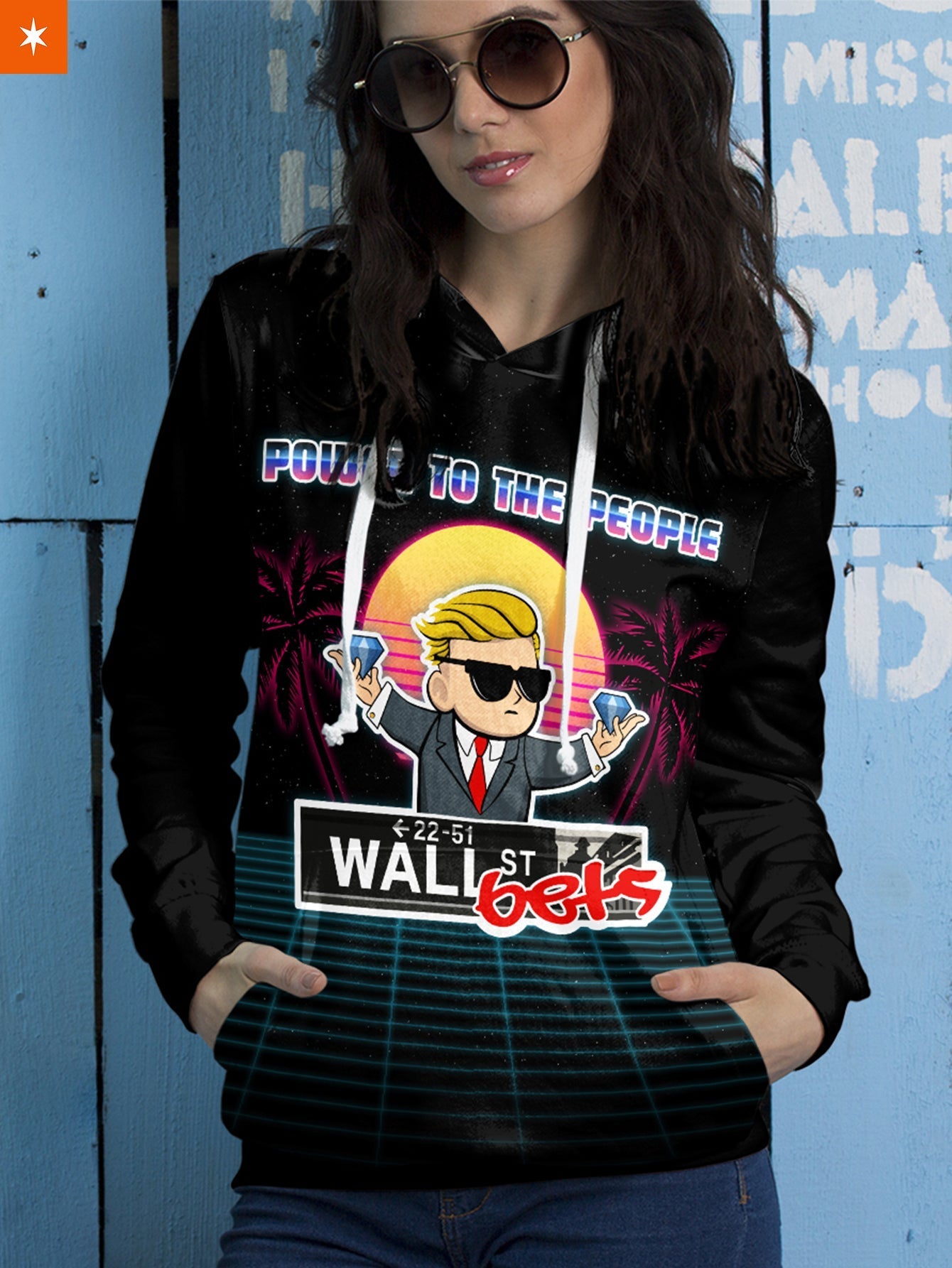 Fandomaniax - Power to the People Unisex Pullover Hoodie