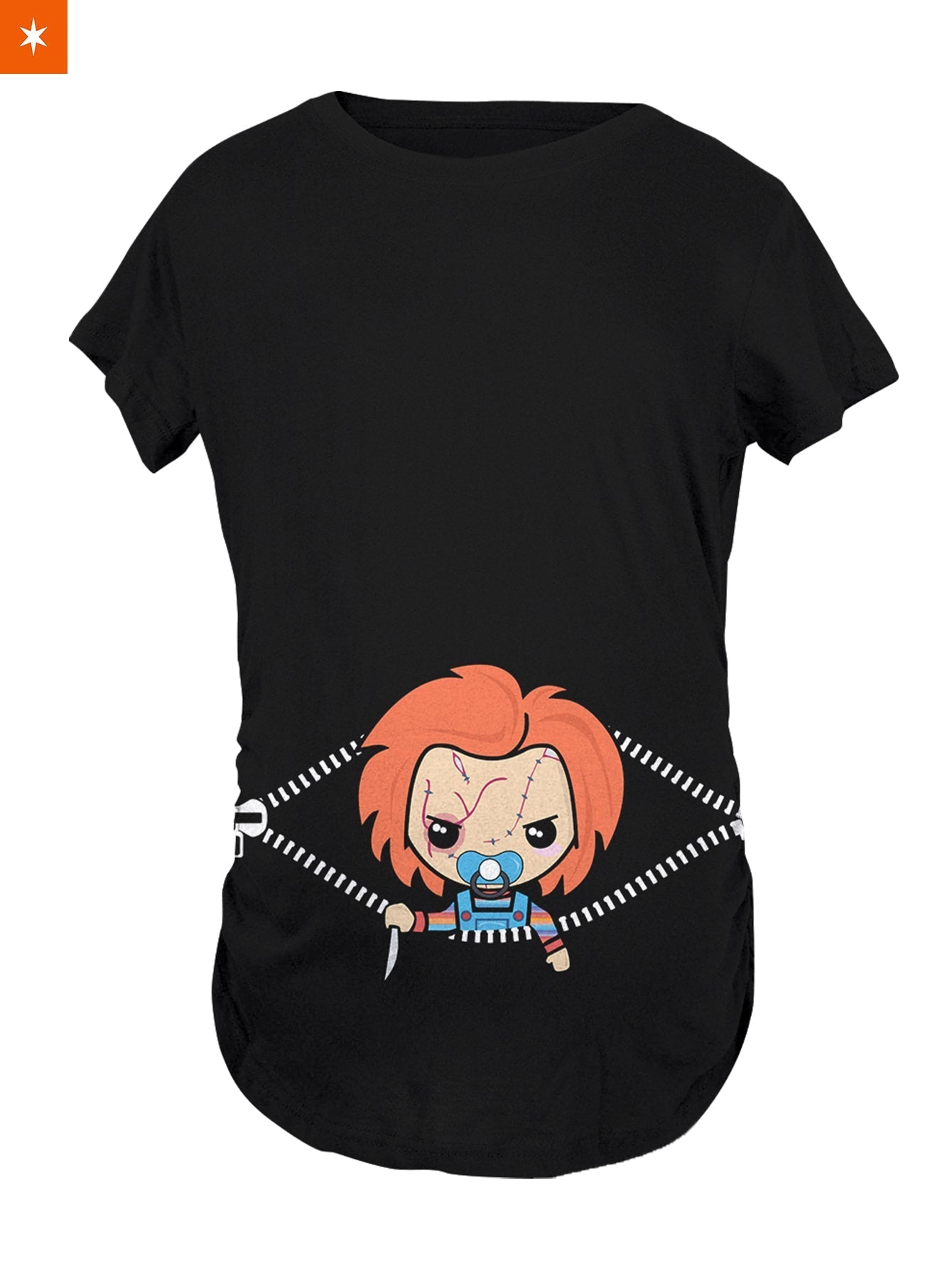 Fandomaniax - Pregnant with Chucky Maternity T-Shirt