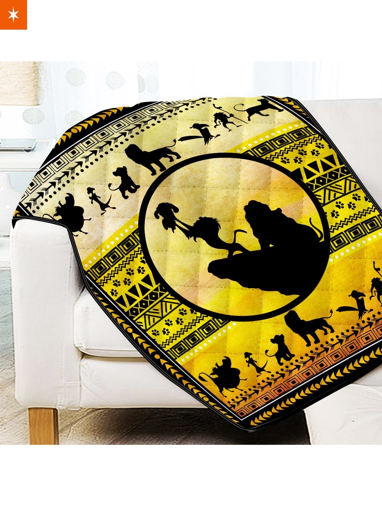 Fandomaniax - Pride Rock Quilt Blanket