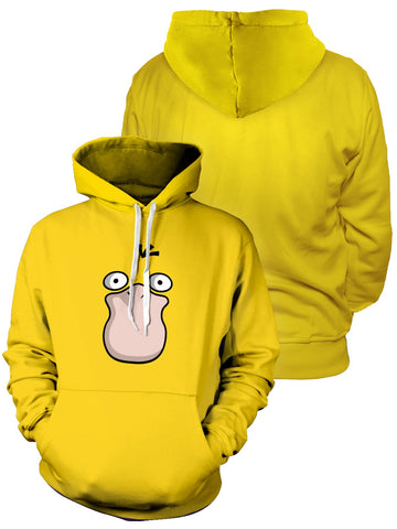 Fandomaniax - Psyduck Unisex Pullover Hoodie