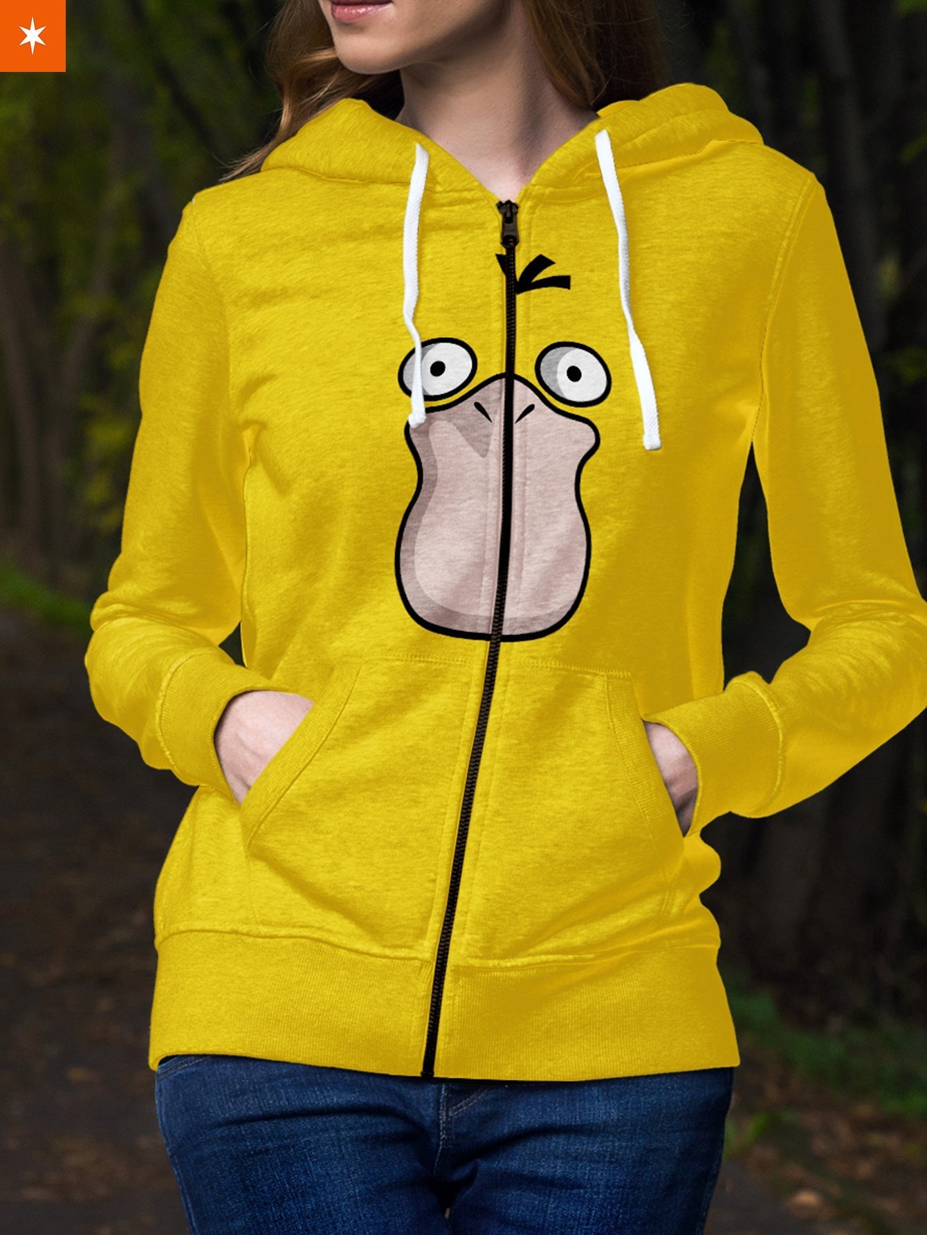 Fandomaniax - Psyduck Unisex Zipped Hoodie