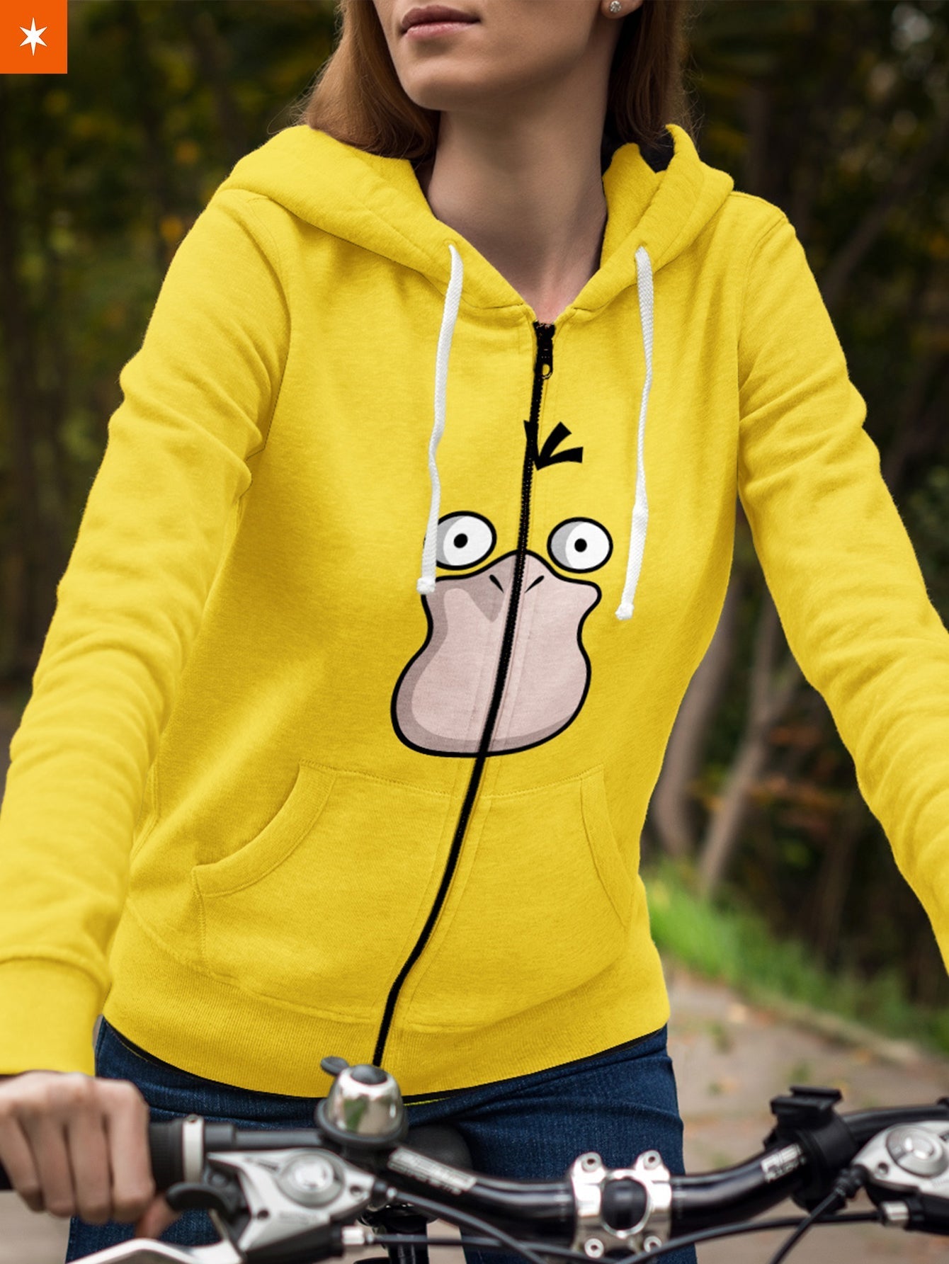 Fandomaniax - Psyduck Unisex Zipped Hoodie