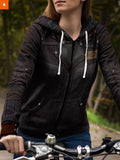 Fandomaniax - PUBG Black Leather Unisex Zipped Hoodie