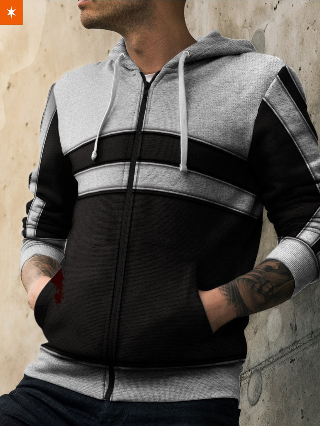 Fandomaniax - PUBG Tracksuit Top Unisex Zipped Hoodie