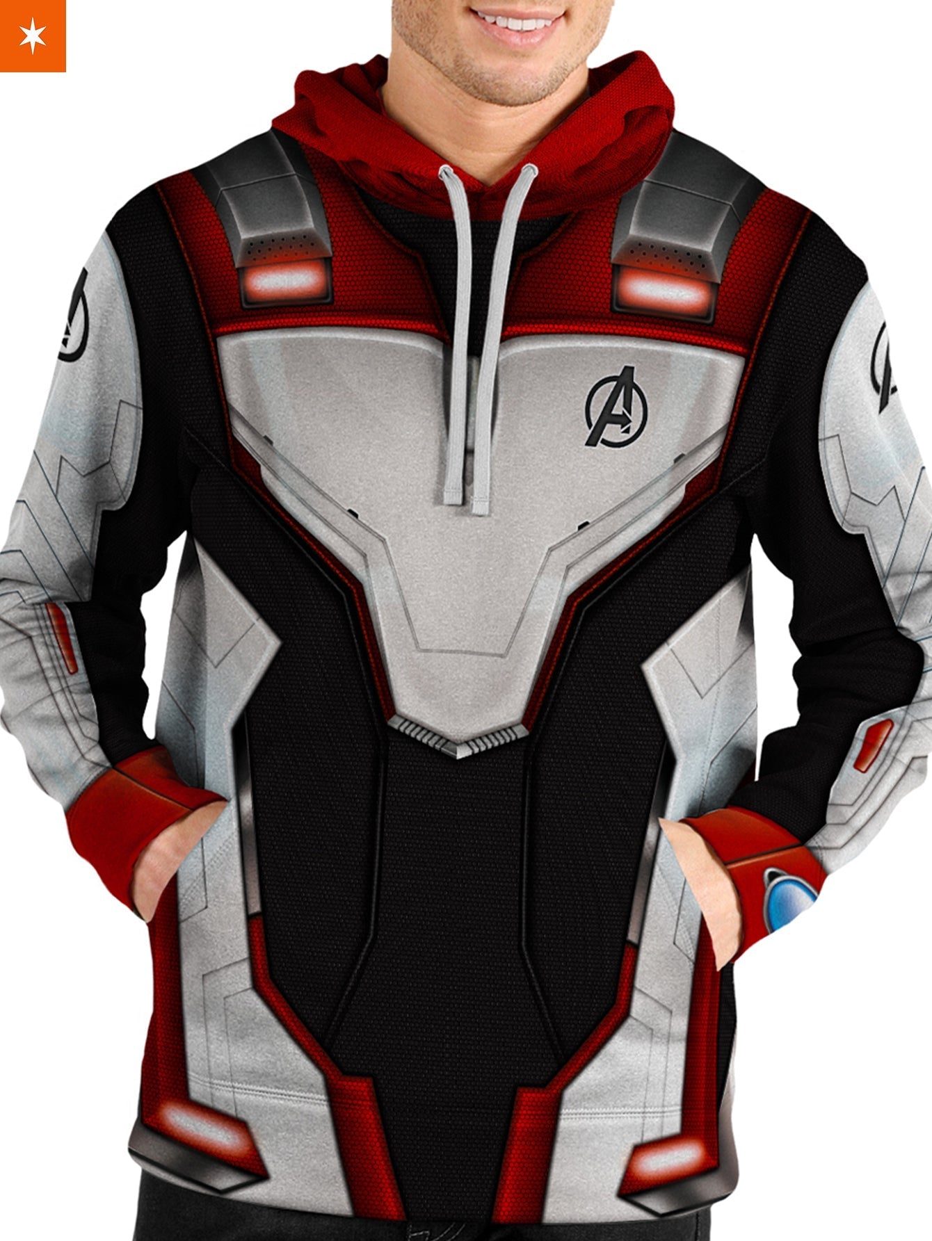 Fandomaniax - Quantum Suit Unisex Pullover Hoodie