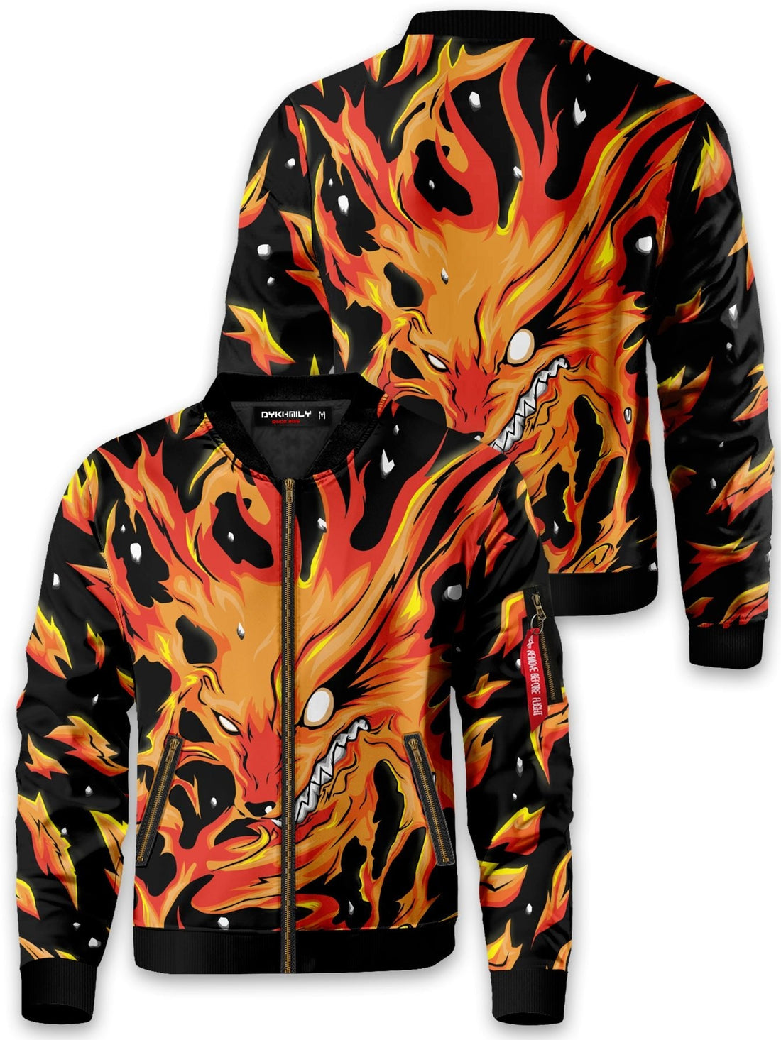 Fandomaniax - Raging Kurama Bomber Jacket