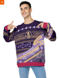 Fandomaniax - Raiden Ei Christmas Unisex Wool Sweater