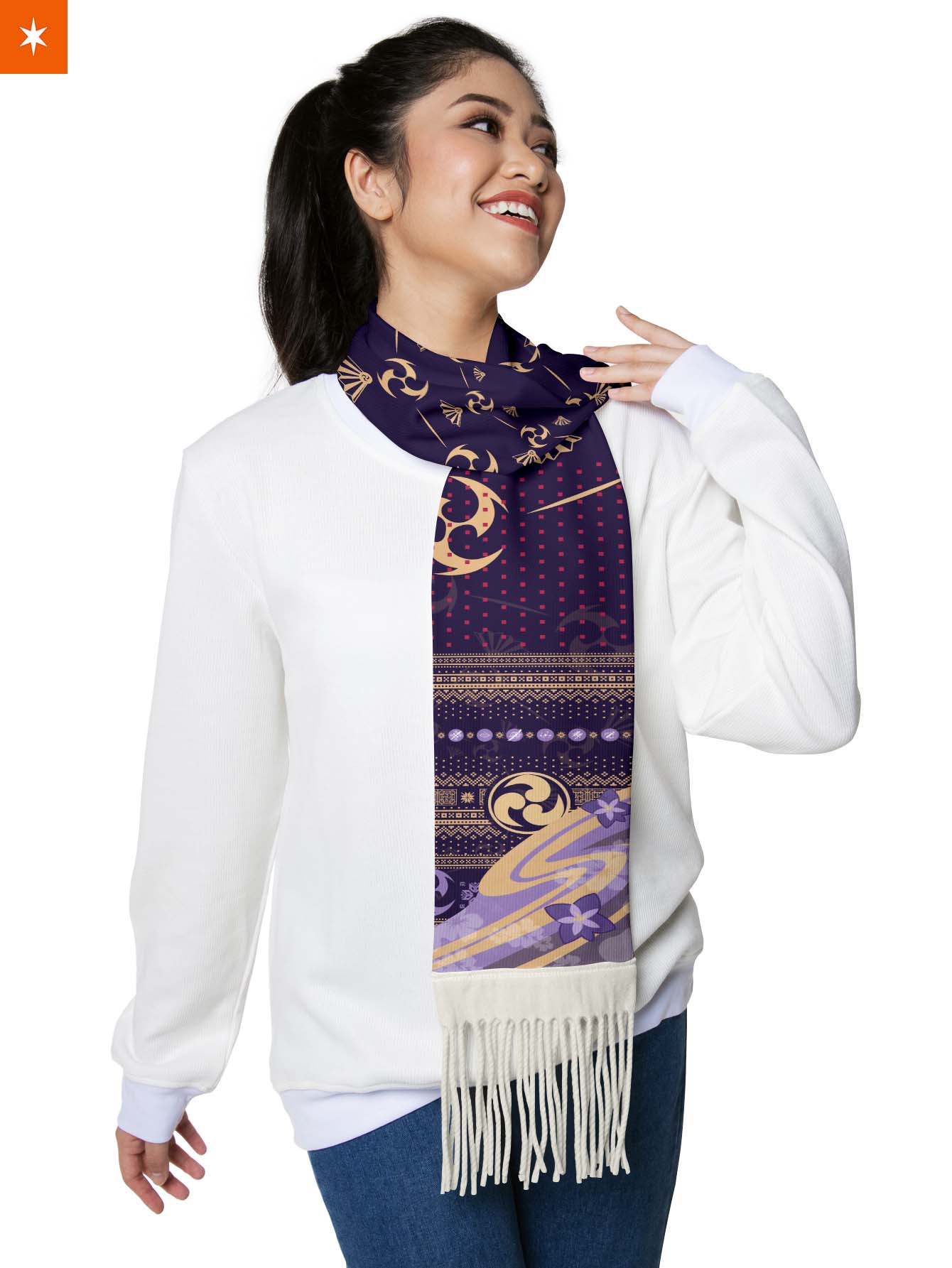 Fandomaniax - Raiden Ei Christmas Wool Scarf