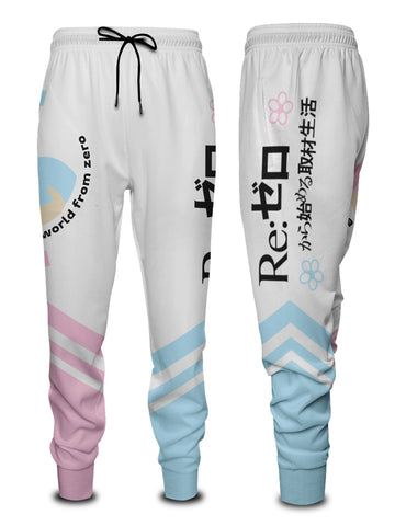 Fandomaniax - Re: Zero Rem Ram Jogger Pants