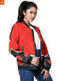 Fandomaniax - Red Cloud Sheath Bomber Jacket