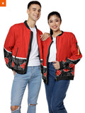 Fandomaniax - Red Cloud Sheath Bomber Jacket