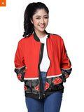 Fandomaniax - Red Cloud Sheath Bomber Jacket