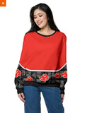 Fandomaniax - Red Cloud Sheath Unisex Wool Sweater