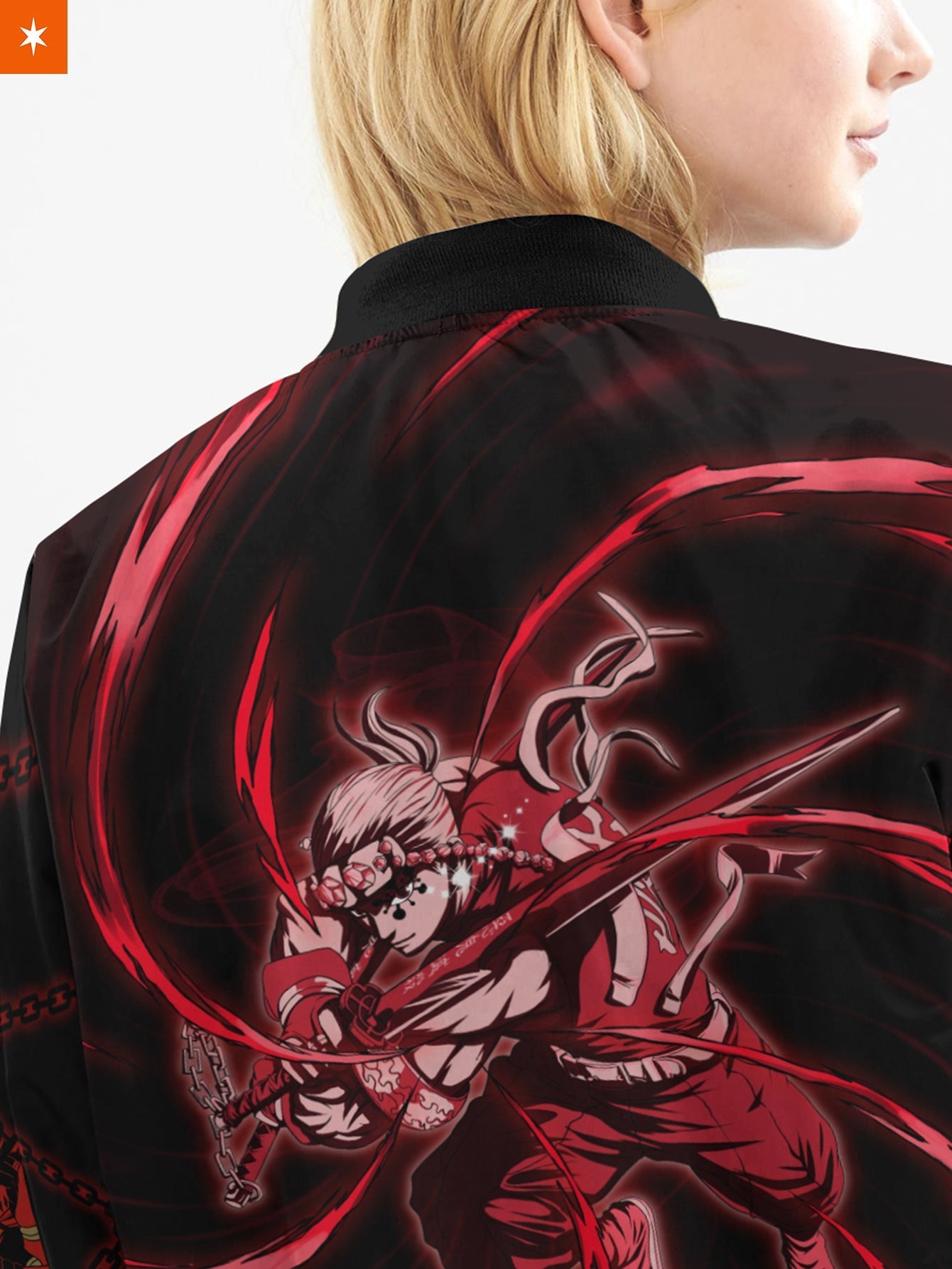 Fandomaniax - Red ED Uzui Bomber Jacket