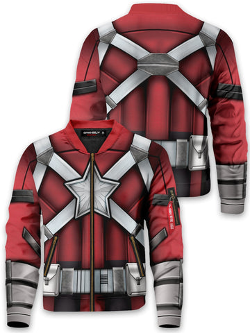 Fandomaniax - Red Guardian Bomber Jacket