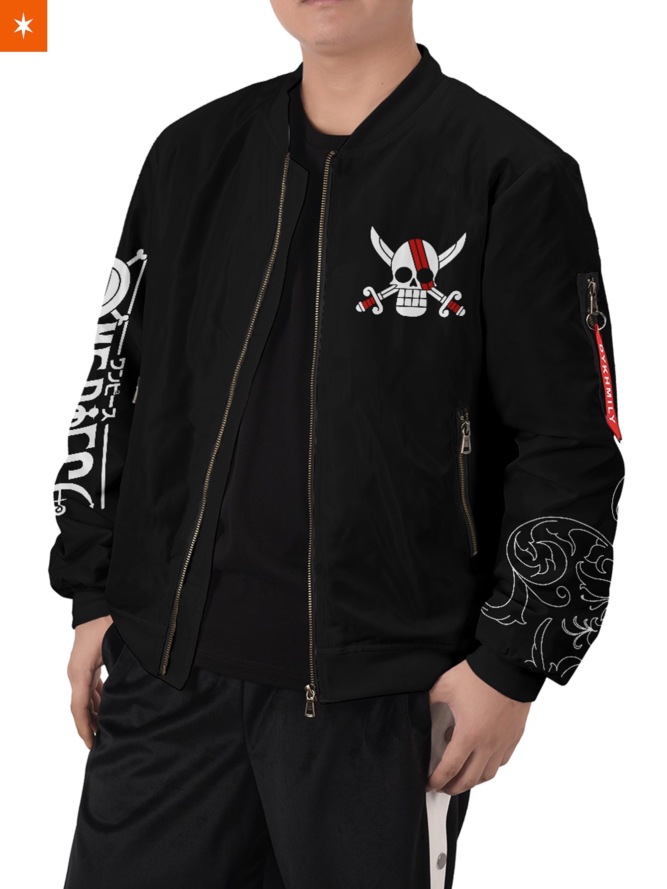 Fandomaniax - Red Hair Pirates Bomber Jacket