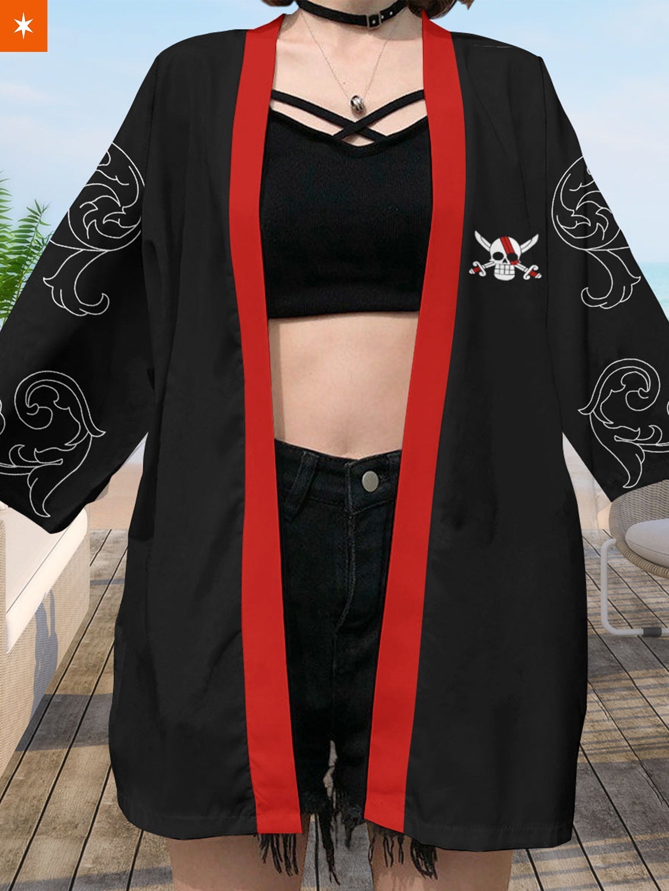 Fandomaniax - Red Hair Pirates Kimono